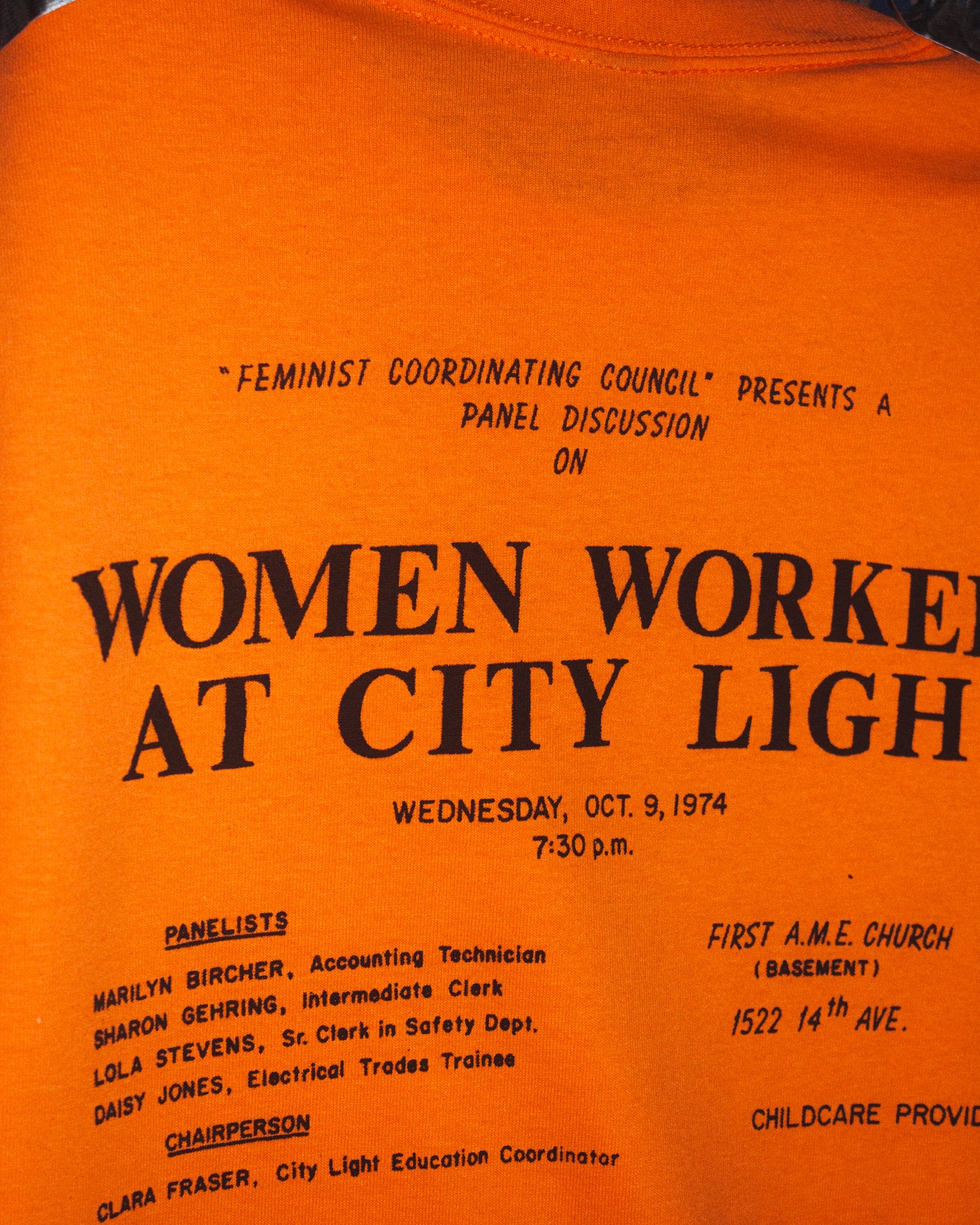 D.6 City Light High Voltage Women Tee