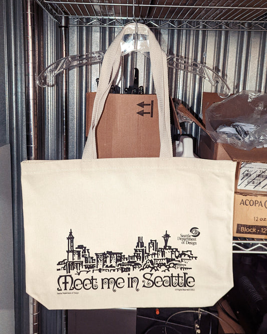 Souvenir Shop Meet Me in Seattle Tote
