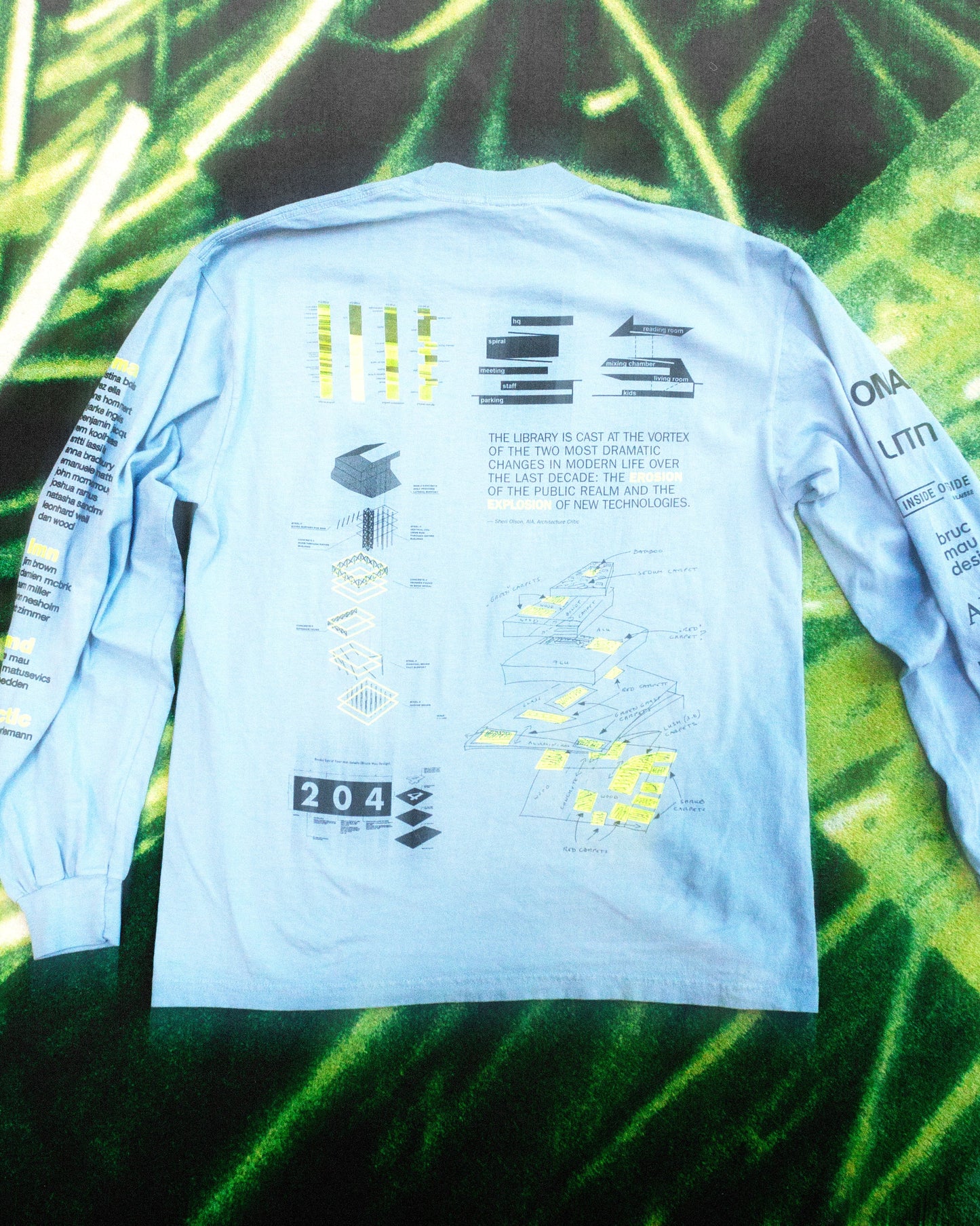 D10 Central Library Longsleeve Tee