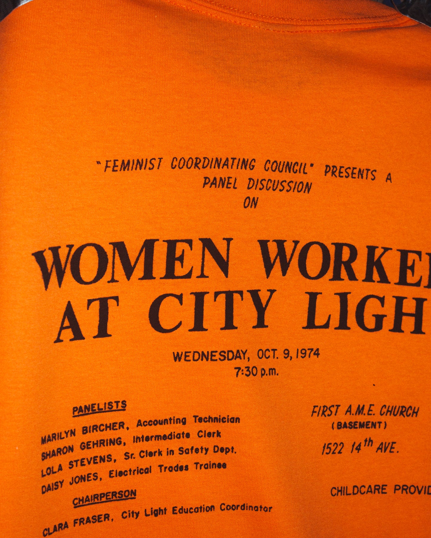 D.6 City Light High Voltage Women Tee